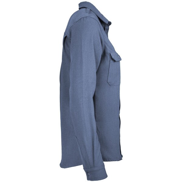 LAPCO Ladies FR TecaSafe One Uniform Shirt in Medium Blue